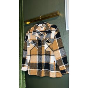 Jade & Ivory Plaid Wool Jacket